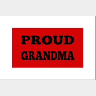 proud grandma Posters and Art